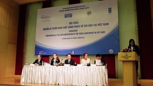 Chuẩn bị triển khai Hiệp định Paris về khí hậu ở Việt Nam  - ảnh 1